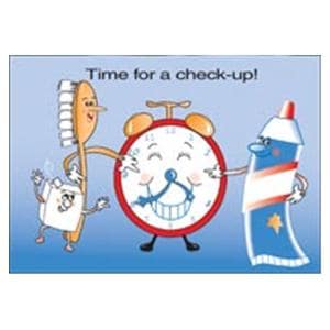 Laser 4-Up Recall Cards Clock with Characters 8.5 in x 11 in 200/Pk