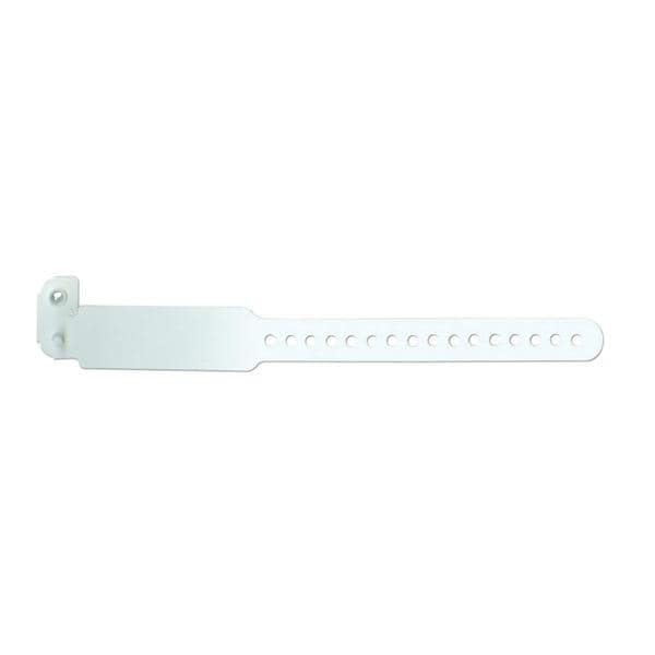 Sentry SuperBand Imprinter Wristband Polyester White Infant 250/BX