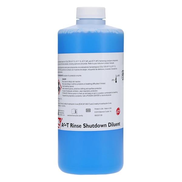 Ac-T Rinse Shutdown Diluent 500mL For CT 8/10/Diff/Diff 2 Ea