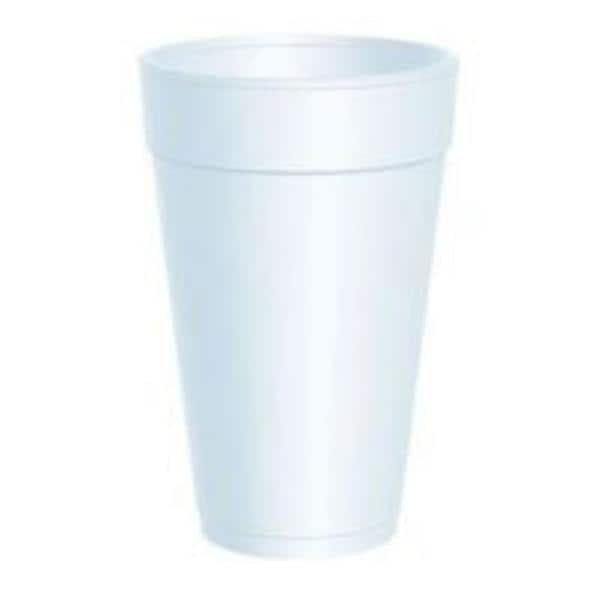 Drinking Cup Styrofoam White 20-22 oz Disposable 500/CA