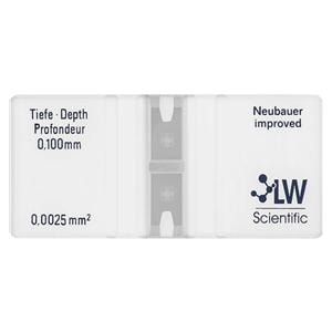 Bright-Line Neubauer Hemacytometer 0.1mm Deep Ea