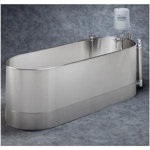 Hi-Boy Hydrotherapy Whirlpool 105gal Stationary Stainless Steel