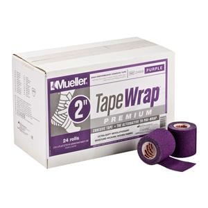 Tapewrap Premium Underwrap Ultrasoft Fabric 2"x6yd Purple 24/Ca