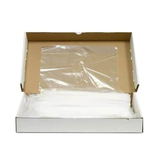 Headrest Cover 15.25 in x 8.5 in Plastic Clear Disposable 400/Bx