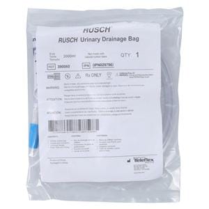 Bag Drainage 2mL Vinyl Vented/Bottom Outlet Tube 20/Bx