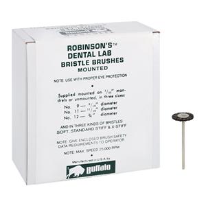 Abbott-Robinson Polishing Bristle Brushes #11 Soft 144/Bx