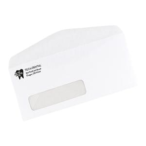 Business Envelopes #10 1 Window White With Logo 500/Bx