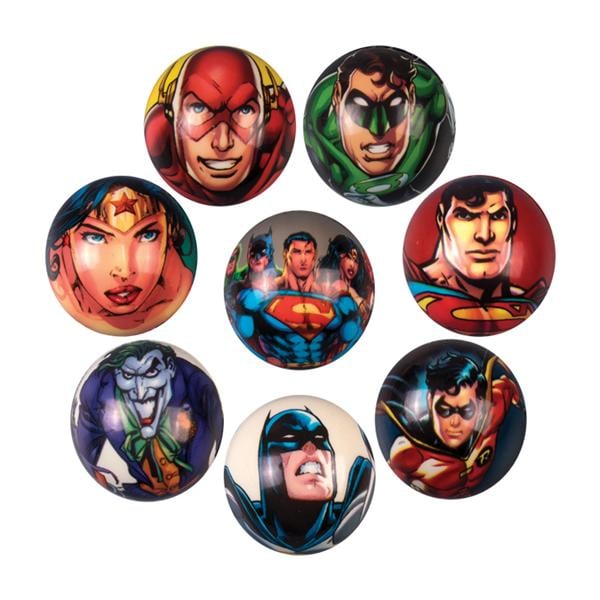 Toy DC Comics Balls Soft Foam Assorted Colors 51 mm 50/Pk