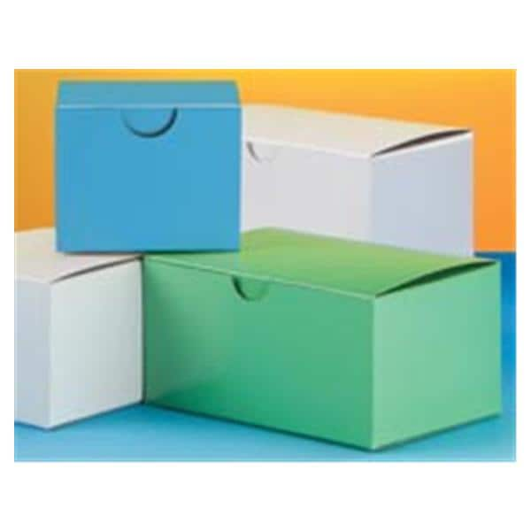 Storage Box Single Blue 3.5 in x 2.75 in x 3.75 in 100/Pk