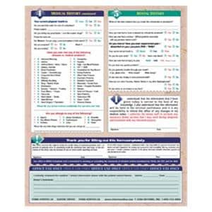 Registration Forms Wlcme To The Ortho 2 Sd English Tn 8.5"x11" Adlt 100/Pk