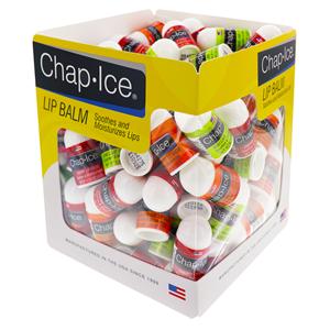 Chap Ice Lip Balm Mini Assorted Cube Container 100/Pk, 12 PK/CA