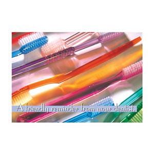 Imprinted Recall Cards From Your Dentist 4 in x 6 in 250/Pk