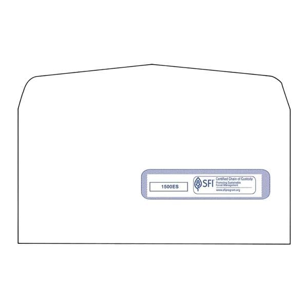 CMS-1500 Envelope, #10, Self-Seal, 1 Window 500/Pk