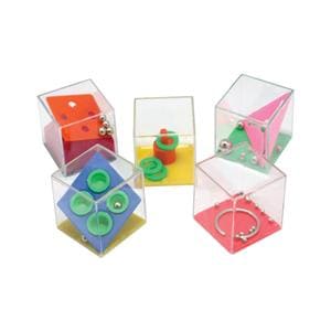 Toy Cube Puzzle Assorted Colors Plastic 24/Pk