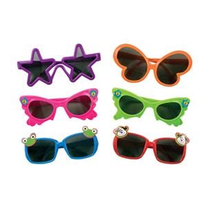 Toy Sunglasses Assorted Shapes Assorted Colors 72/Pk