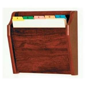 Chart Holder 1-Pocket Mahogany14x12x3.75 Ea