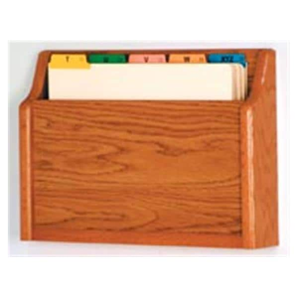 Chart Holder 1-Pocket Med Oak15x11x3 Ea