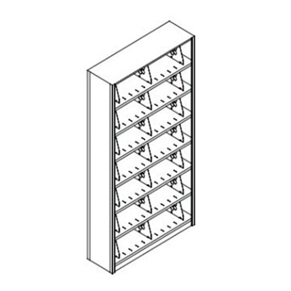 4 Post Shelving 7Tier 1/Pk