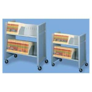 File Cart Basic 2-Ltr Sz Shelf 33 5/8x35x16 Ea Ea