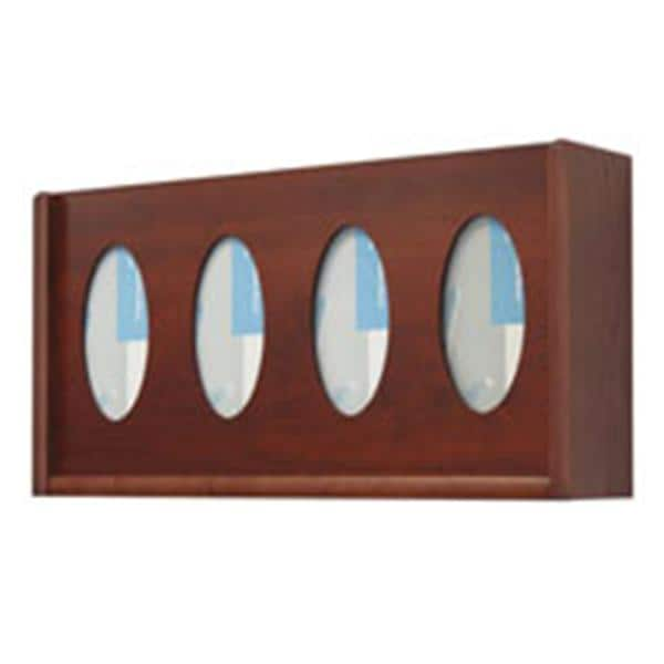 Wood Glove Wall Rack Oval