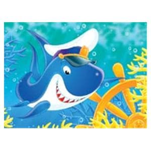 CeilingScenes Acoustic Tile Captain Sharky 1-Tile Square 24 in x 24 in Ea