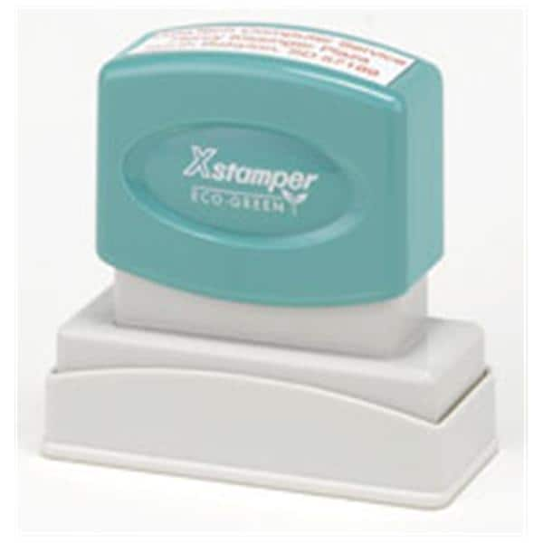 Xstamper Pre-Inked Stamp 1 in x 2 in 1/Bx