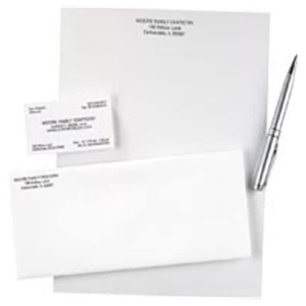 Watermarked Envelopes #10 Imprinted 1-Color 9 1/2 in x 4 1/8 in 500/Pk