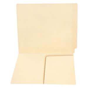 11 Pt End Tab 1/2 Pocket Folder 50/Bx