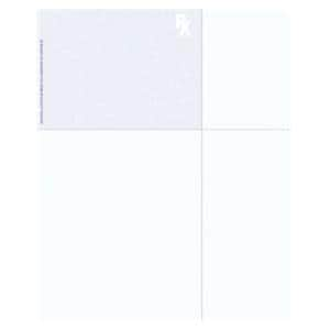 Laser Prescription Paper Medicaid Approved Full Sheet W/ Dtchbl Top-Left 500/Pk, 5 PK/CA