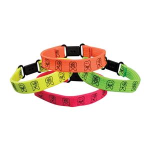 Bracelets Woven Tooth Assorted Colors 7.5 in 72/Pk