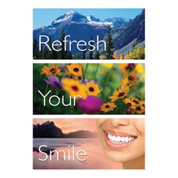 Imprinted Recall Cards Refresh Your Smile 4 in x 6 in 250/Pk