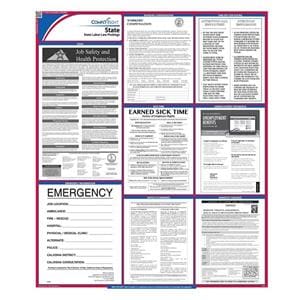 Poster State Labor Law North Carolina English 27 in x 39 in Ea