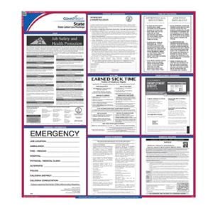 Poster State Labor Law Ohio English 27 in x 39 in Ea