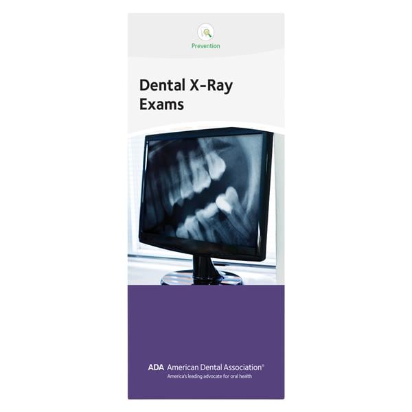 Brochure Dental X-Ray Exams 8 Panels English 50/Pk