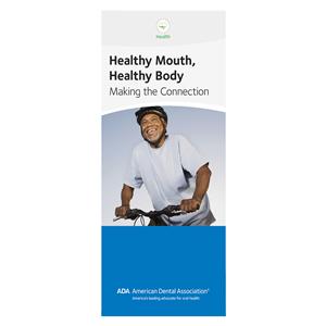 Brochure Healthy Mouth Healthy Body 6 Panels English 50/Pk