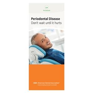 Brochure Periodontal Disease 12 Panels English 50/Pk