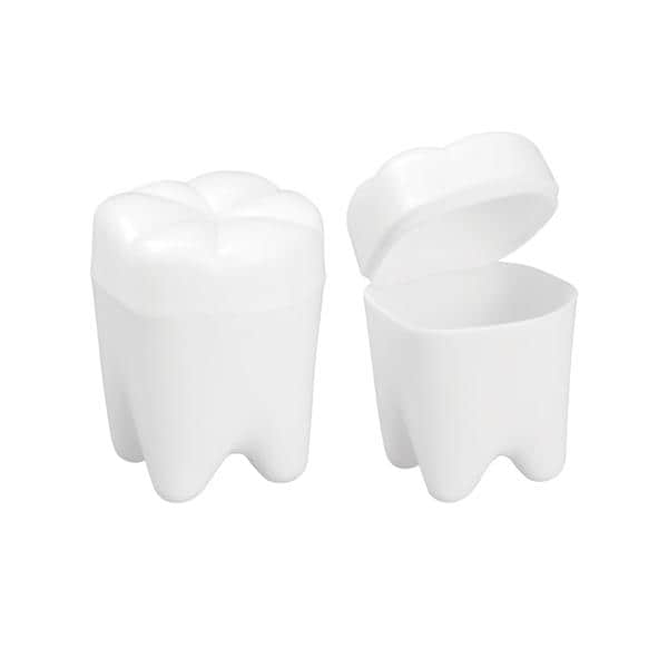 Tooth Saver Tooth Shaped 2 in White 72/Pk