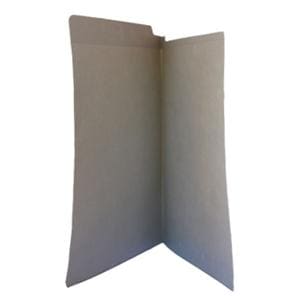 11 Pt End-Tab Folders 1 Fstnr Gray 50/Bx 50/Bx