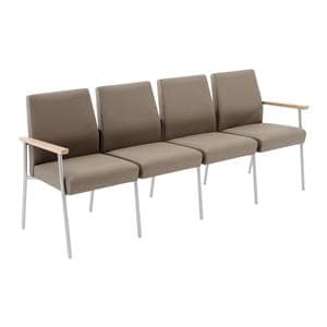 4-Seat Sofa With Center Arms Ea