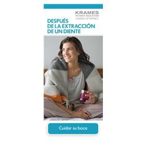 Brochure After a Tooth Extraction 6 Panels Spanish 50/Pk