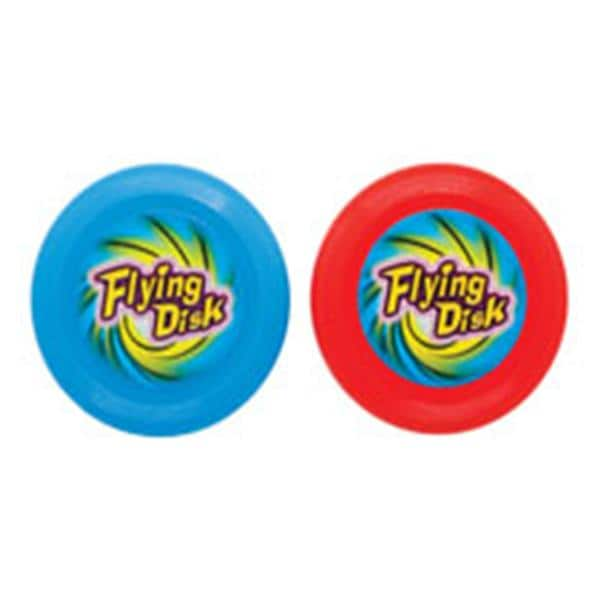 Toy Flying Disk Assorted Colors 24/Bg