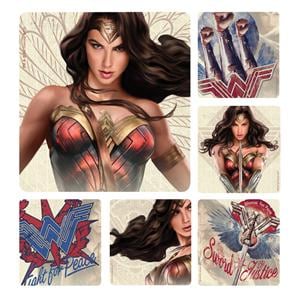 Stickers 2.5 in x 2.5 in Wonder Woman 100/Rl