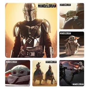 Stickers Star Wars Mandalorian Assorted 100/Rl