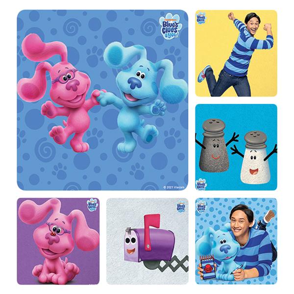 Stickers Blue's Clues Assorted 100/Rl