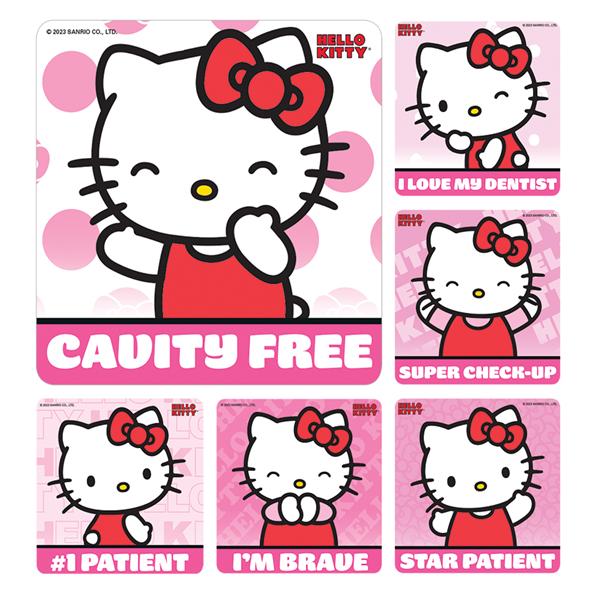 Stickers Hello Kitty Dental 100/Rl