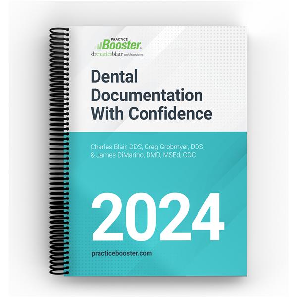 Dr. Charles Blair Book Dental Documentation with Confidence 2024 Ea