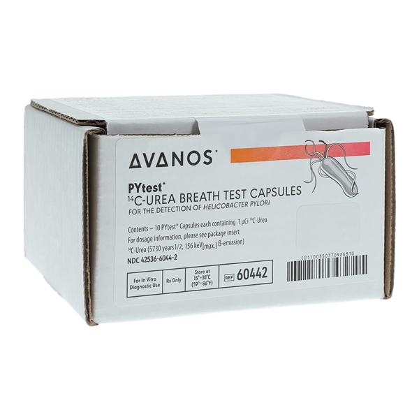 PYtest 14C-Urea Breath Test Capsule Moderately Complex 10/Ca