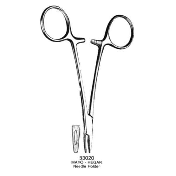 Mayo-Hegar Needle Holder 6" Stainless Steel EA