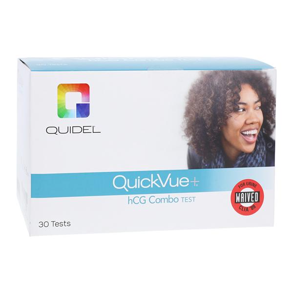 QuickVue One-Step hCG Combo Cassette Test 30/Bx, 10 BX/CA