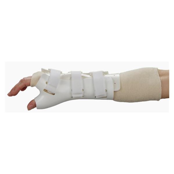 Fracture Brace Hand/Thumb Size Small Thermoplastic 2.5-3" Left